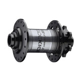 Sidekick e*thirteen black bicycle hub isolated on white background