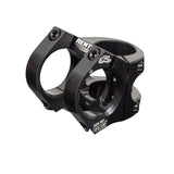 Black Renthal Zero Gap lower clamp for mountain bike handlebars, 31.8mm