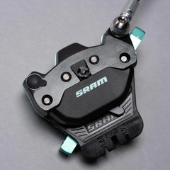 SRAM Maven Ultimate  Brakes (Pair) Stealth Teal Splatter Expert Kit A1
