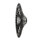 Bicycle cassette with multiple sprockets for mountain biking gear systems