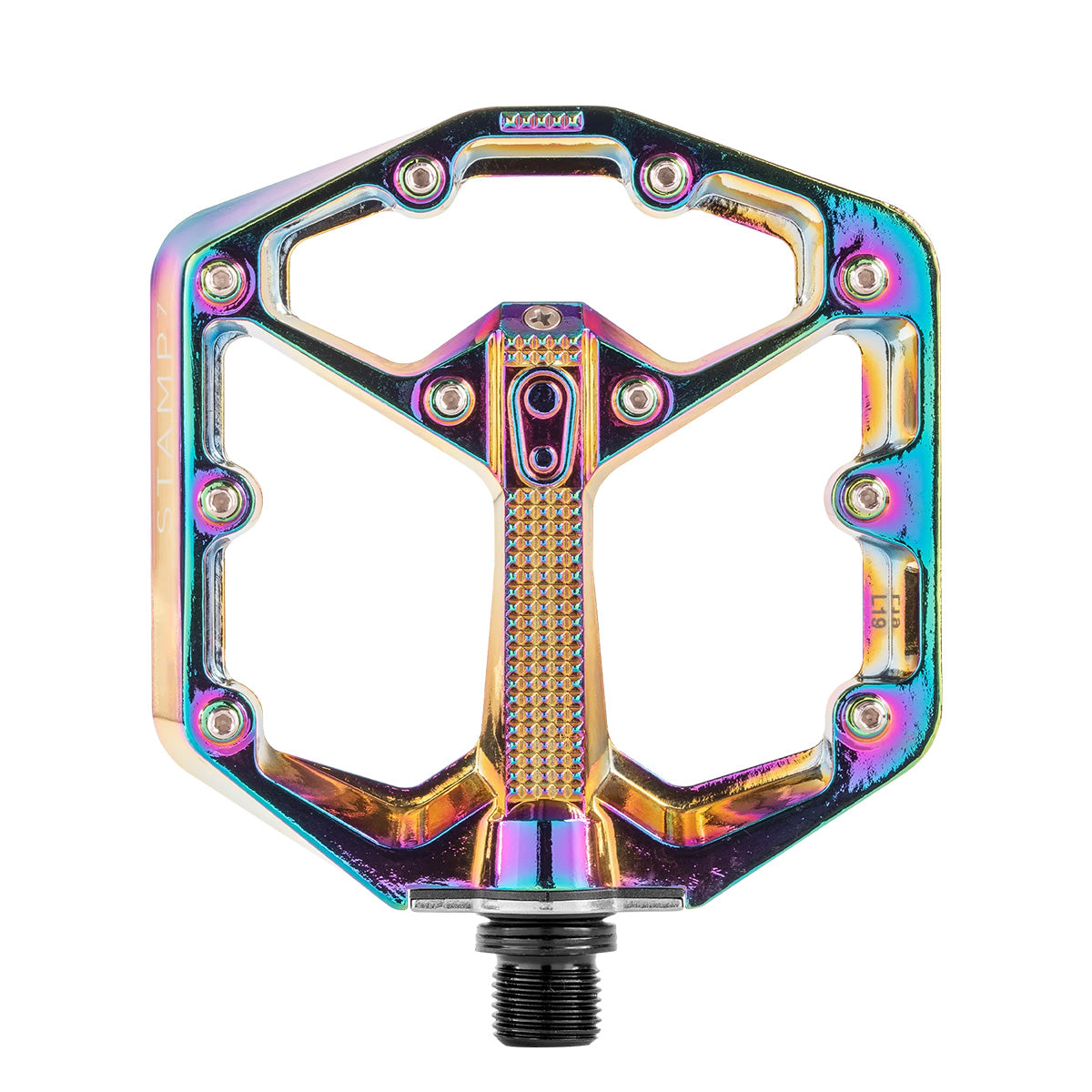 Crank Brothers Stamp 7 Pedal Small - Oil Slick - ReEvolution