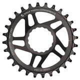 Wolftooth Direct Mount Chainring for Race Face Cinch 30T Boost Shimano 12s Drop-Stop ST (52mm Chainline/3mm Offset)-Black