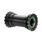 Enduro Bearings XD-15P bike bottom bracket with green seal, T47-86mm/386AD spec