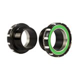 Enduro Bearings bike headset components with green seal, precision-engineered for mountain bikes
