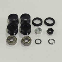 E13 Pedal Service Parts Base Flat Pedal Rebuild Kit (Contains : Bushings, Bearings, Seals, Washers, End Caps and Nuts for L & R Pedals)