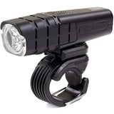 Black Serfas bike light with mount, ideal for cycling safety and visibility