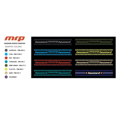MRP Shock Decal Set - Hazzard - ReEvolution