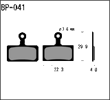 Vesrah Brake Pads Trial (Red) Ceramic-Shimano XTR M985/XT M8100 - ReEvolution