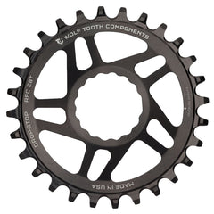 Wolftooth Direct Mount Chainring for Race Face Cinch 30T Boost Shimano 12s Drop-Stop ST (52mm Chainline/3mm Offset)-Black - ReEvolution