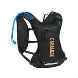 CamelBak Chase hydration pack with blue tube, ideal for mountain biking and trail adventures