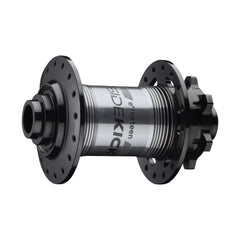 E13 Hub Sidekick Pro Front 110 x 15mm Boost 32H - Black/Sterling Silver