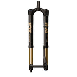 Fox Podium mountain bike suspension fork with gold accents