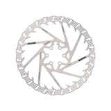 Galfer perforated steel disc brake rotor for bicycles
