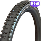 29-inch Maxxis Minion DHR II mountain bike tire with aggressive tread for trail riding