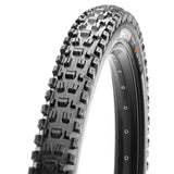 High-performance mountain bike tire with aggressive tread pattern for off-road traction