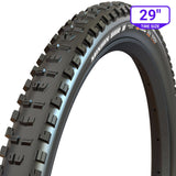 29-inch Maxxis Minion DHR II mountain bike tire with aggressive tread for trail and enduro riding