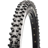 Wetscream mountain bike tire with aggressive tread for downhill riding