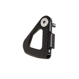 Black mountain bike chain guide with integrated bash guard and bolt mount
