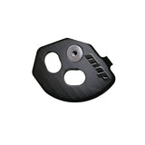Black MRP bike chain guide with brushed finish and mounting bolt
