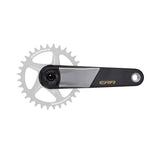 Race Face ERA bicycle crankset with silver chainring and black arm
