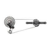 SRAM XX1 Eagle drivetrain with chain, crankset, and cassette for mountain bikes