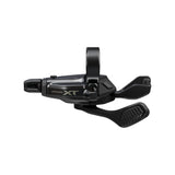 Shimano Deore XT mountain bike shifter with textured levers for precise gear changes