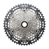 High-performance mountain bike cassette with precision gear teeth and durable construction