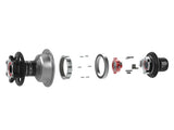E13 Hub Sidekick Rear 148 x 12mm Boost 28H XD Driver - Black/Sterling Silver - ReEvolution