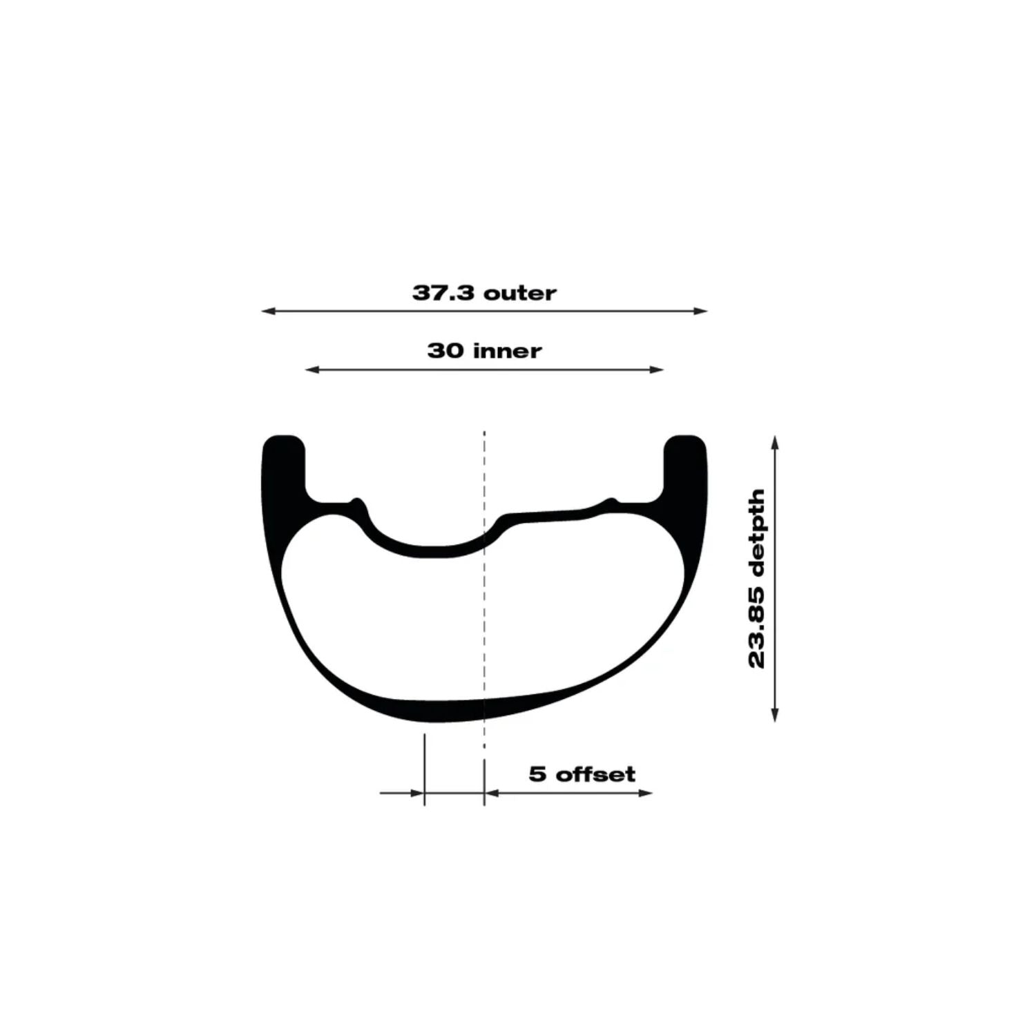 WTB Rim CZR Carbon i30 29" TCS 2.0 - ReEvolution