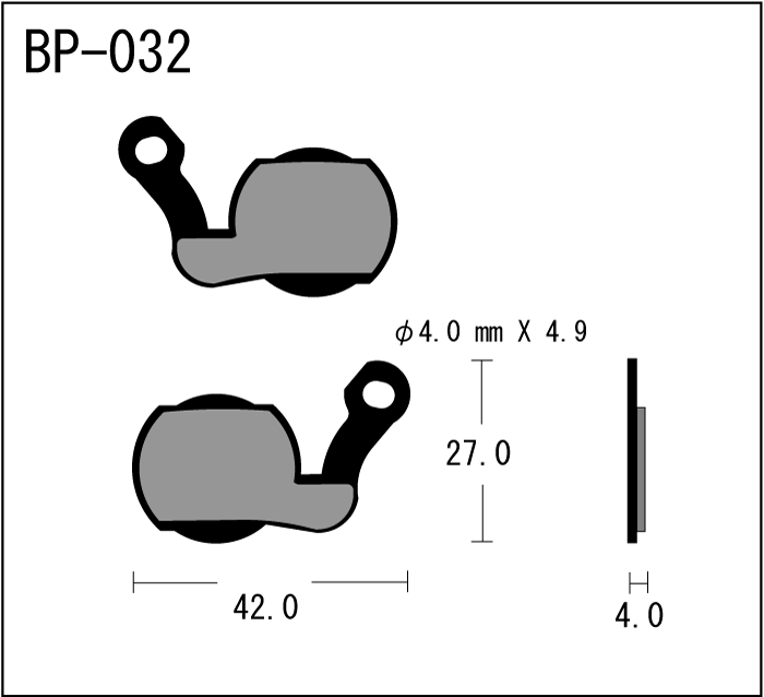 Vesrah Brake Pads DH (Blue) Ceramic-Magura Louis 2007