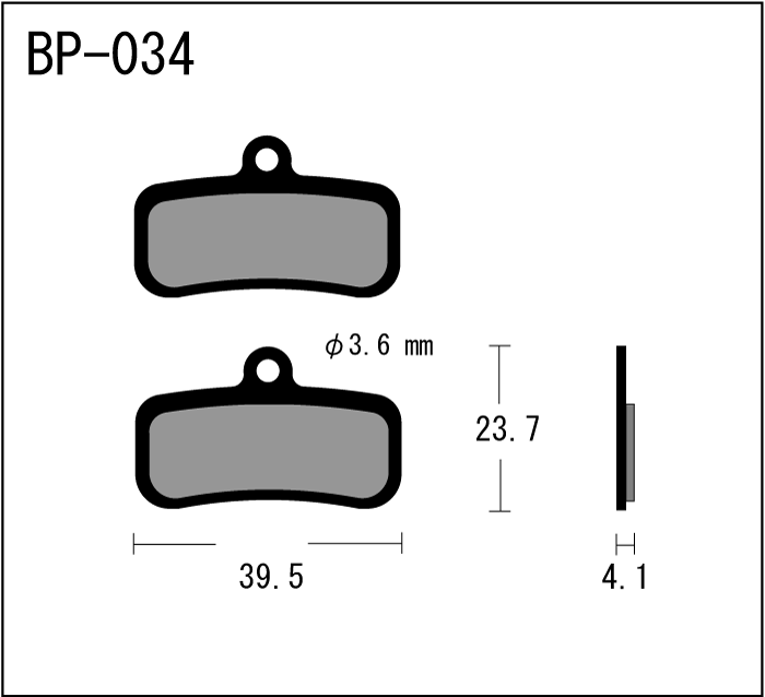 Vesrah Brake Pads DH (Blue) Ceramic-Shimano Saint M820/XTR M9120