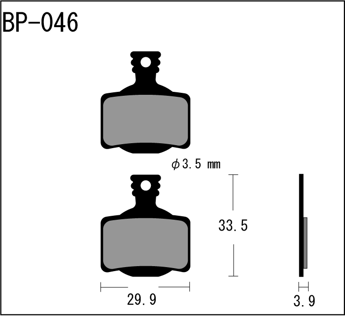 Vesrah Brake Pads DH (Blue) Ceramic-Magura MT