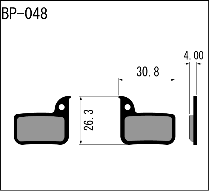 Vesrah Brake Pads Cross Country (Green) Ceramic-SRAM Red