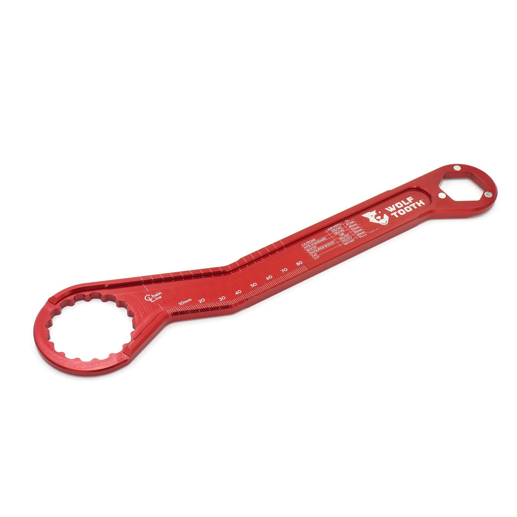 Wolftooth Bottom Bracket Tool Pack Wrench-Red