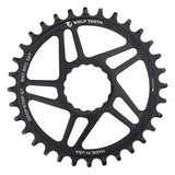 Wolftooth Direct Mount Chainring for Race Face Cinch 32T Boost Shimano 12s (52mm Chainline/3mm Offset)-Black