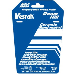 Vesrah Brake Pads DH (Blue) Ceramic-Shimano Saint M820/XTR M9120