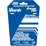 Vesrah Brake Pads DH (Blue) Ceramic-Hope Mini X2, Tech (V2/X2/3 X2), V-Twin, Stealth Race Evo X2