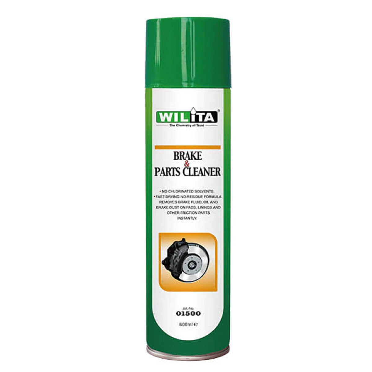 Wilita Brake & Parts Cleaner 600ml Aerosol