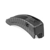 Black e*thirteen bike chain guide with textured grip and mounting screw