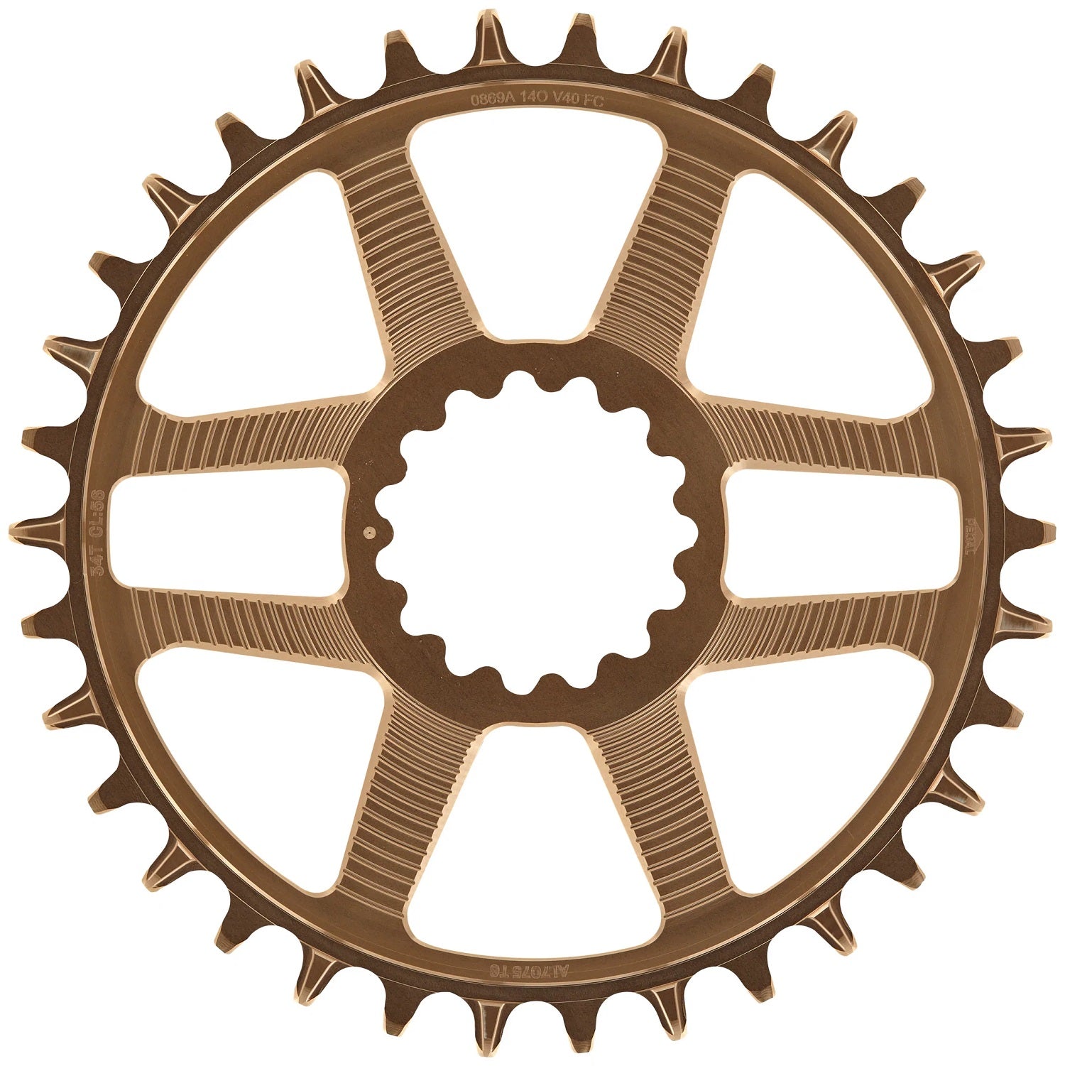 E13 Chainring Helix R Guidering E13 Direct Mount 52/55 Flip Flop Shimano/Sram 11/12s Compatible - ReEvolution