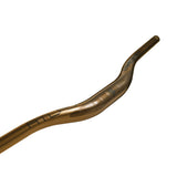 Gold Race Face bicycle handlebar with sleek design and branding
