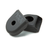 Race Face mountain bike bar end plugs, black rubber grip protectors for handlebars