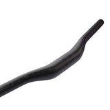 Race Face carbon bike handlebar with purple accents for mountain biking