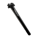 Black Turbine bike seat post with sleek design for mountain biking