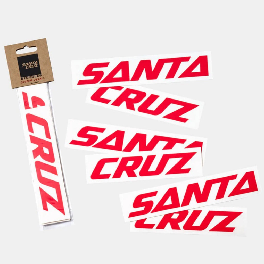 Santa Cruz Custom Downtube Decal-BT Blue