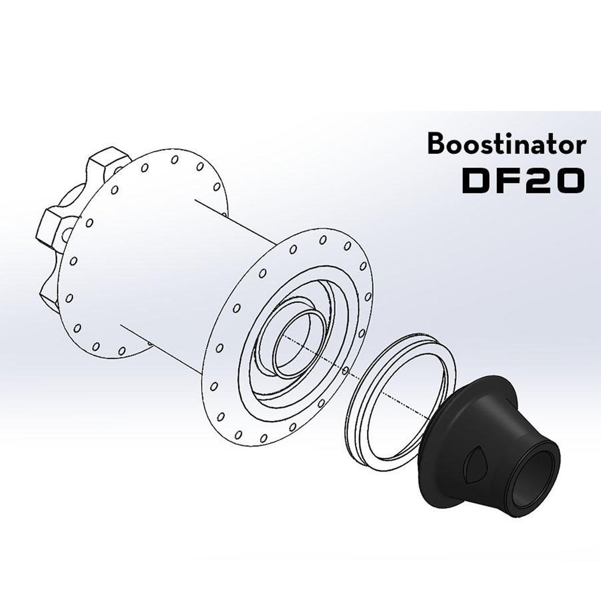 Wolftooth Boostinator DF20 Front DT 240 Oversize - ReEvolution