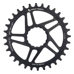 Wolftooth Direct Mount Chainring for Race Face Cinch 32T Boost Shimano 12s (52mm Chainline/3mm Offset)-Black - ReEvolution