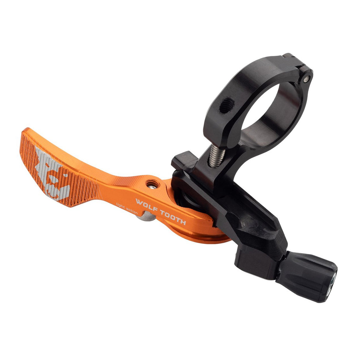 Wolftooth Remote Light Action 22.2mm Handlebar Clamp-Limited Edition Orange - ReEvolution